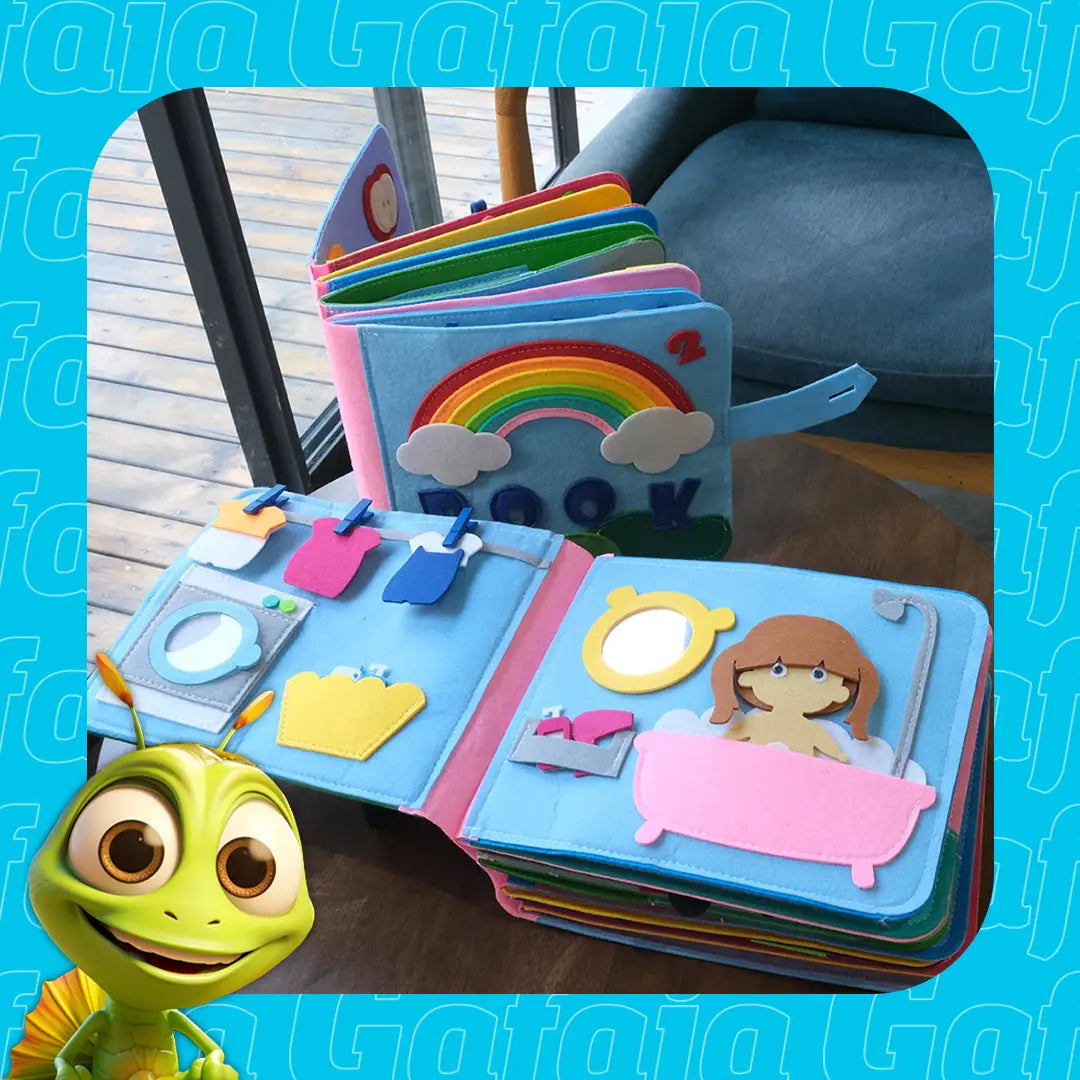 Interactive Book Gafaia® | Livro Montessori 3D