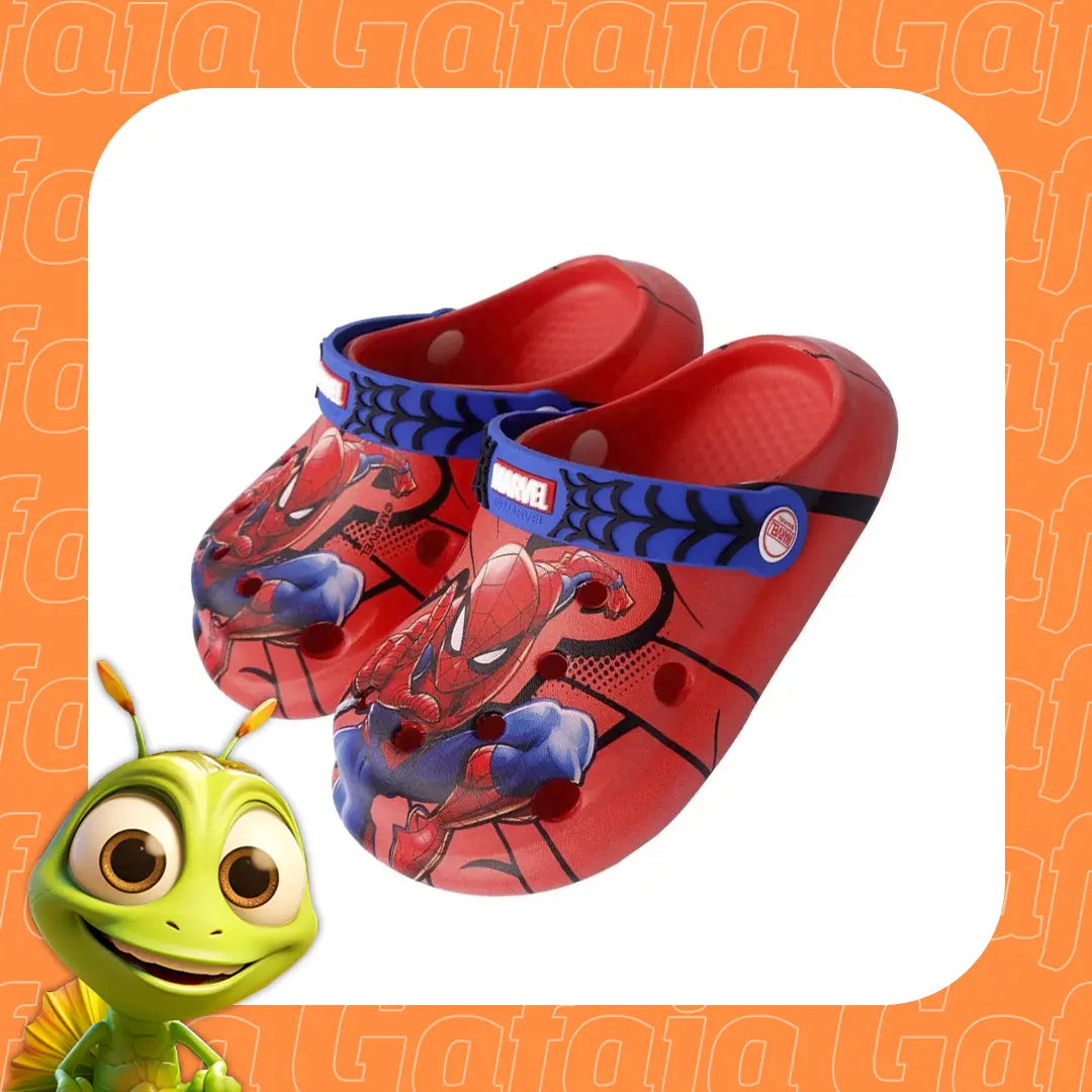 SANDÁLIAS-CROCS-INFANTIL-HOMEM-ARANHA